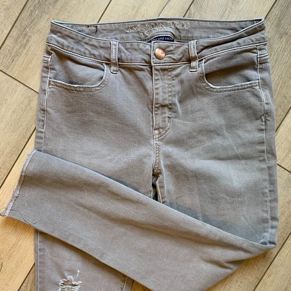 American Eagle Outfitters Denim - American Eagle Jegging Crop Super Super Stretch Jeans Womens Size 10